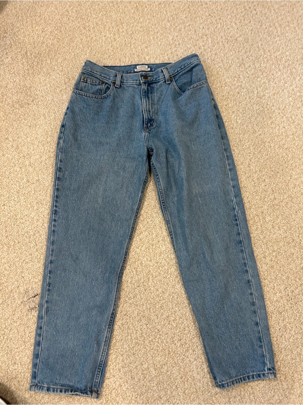 Retro LL Bean jeans size 12 P